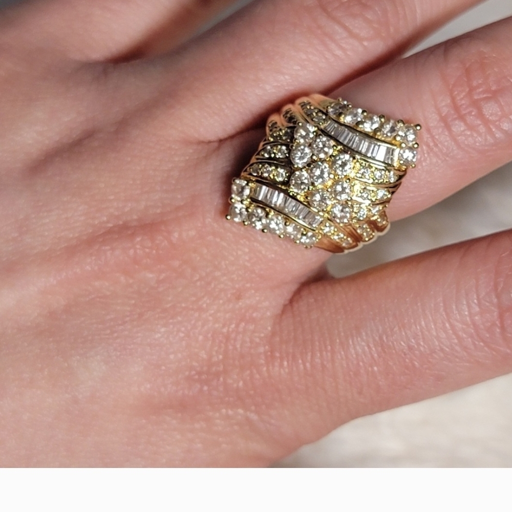 2 Ct Diamond In 18 K Gold Ring